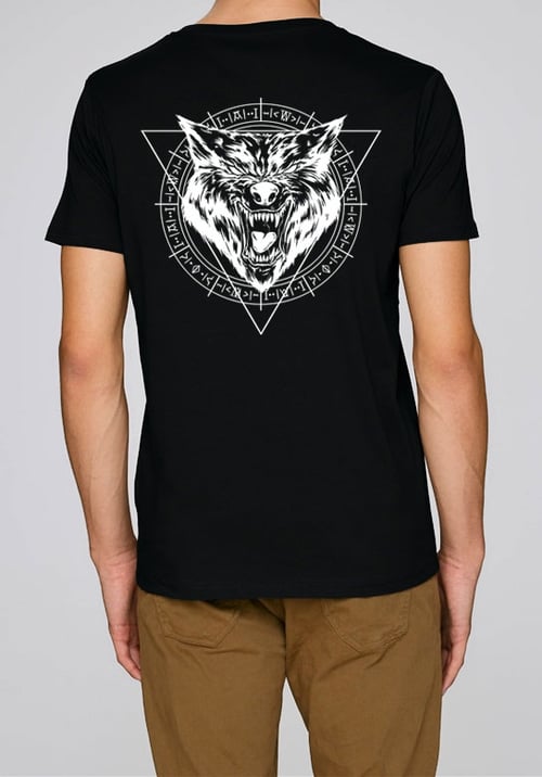 Image of SHIRT "WOLF" - BLACK