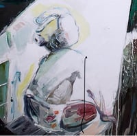 Image 4 of Painting / maleri / "The light behind you" / 155x195 cm