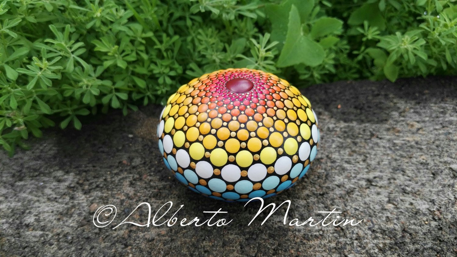 Image of Rainbow sphere 1 (orange - blue)