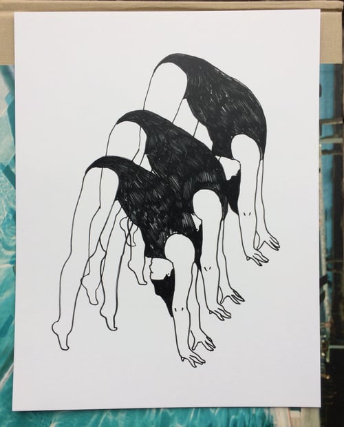 Image of Morning Stretches Print