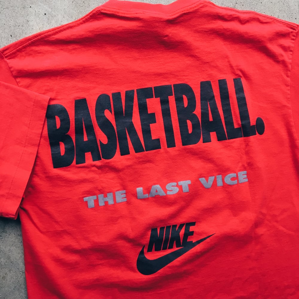 Image of Original Early 90’s Nike Basketball Vice Tee.