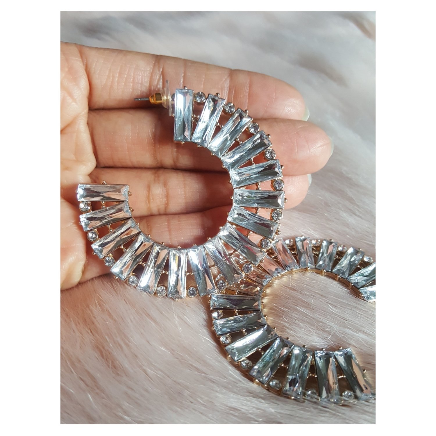 Image of Ice Me Out Statement Earrings