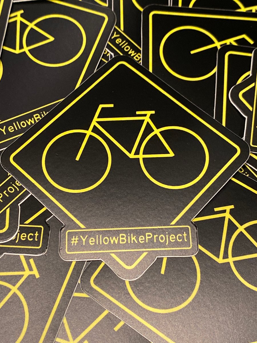 Image of Yellow Bike Project Stickers