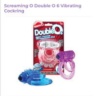 Screaming O double vibrating cock ring