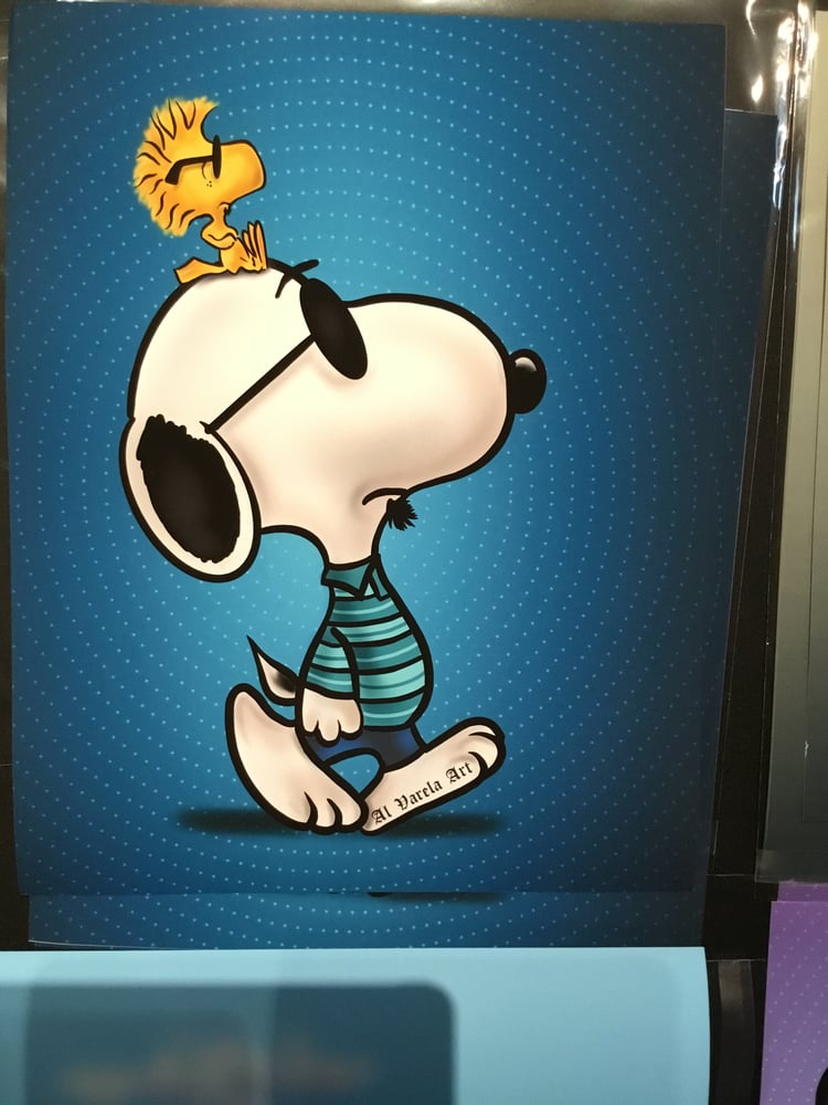 Image of Snoopy and Woodstock 