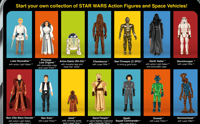 Image 2 of Vintage 1978 Star Wars Kenner cardback poster