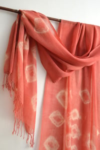 Image 1 of Shibori cashmere shawl
