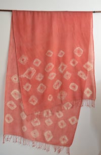 Image 3 of Shibori cashmere shawl