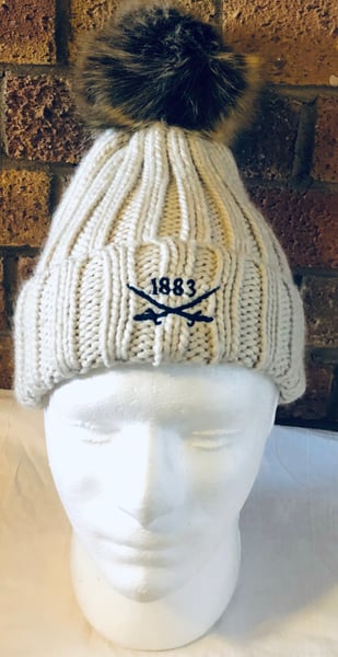 Image of Stone bobble hat (free UK delivery) 