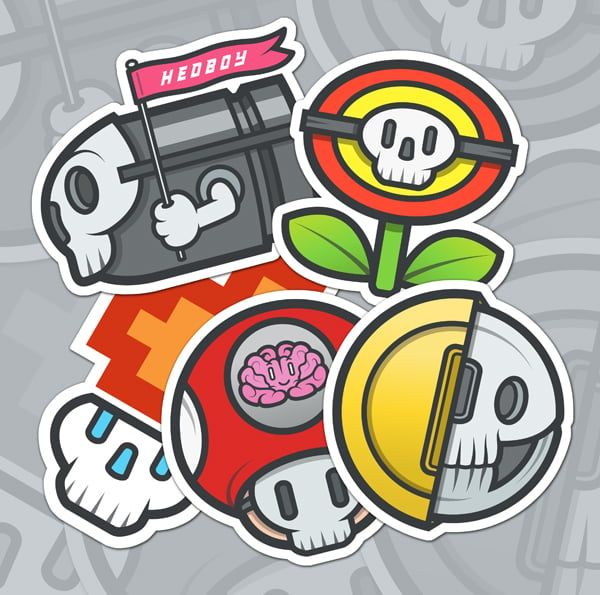 Image of ICONZ #1 STICKER PACK!