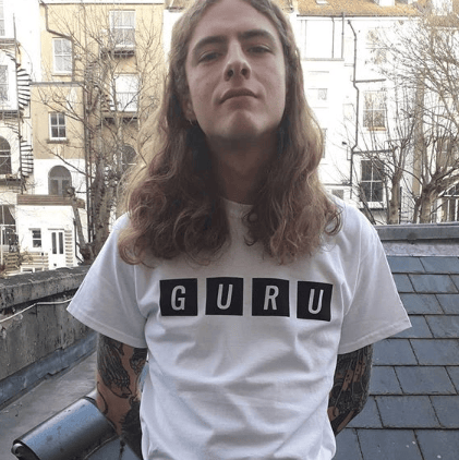 Image of White GURU Shirt