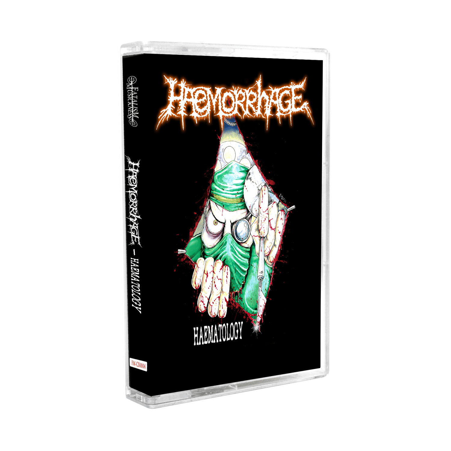 Image of HAEMORRHAGE - Merch Single Item (SS/LS) & Bundle Package (SS/LS + Tape)