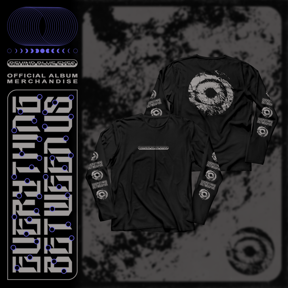 Image of 'EVERYTHING BETWEEN US' LONG SLEEVE - BLACK