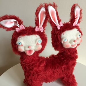 Image of Dagmar and Delilah the Two-headed Bunny