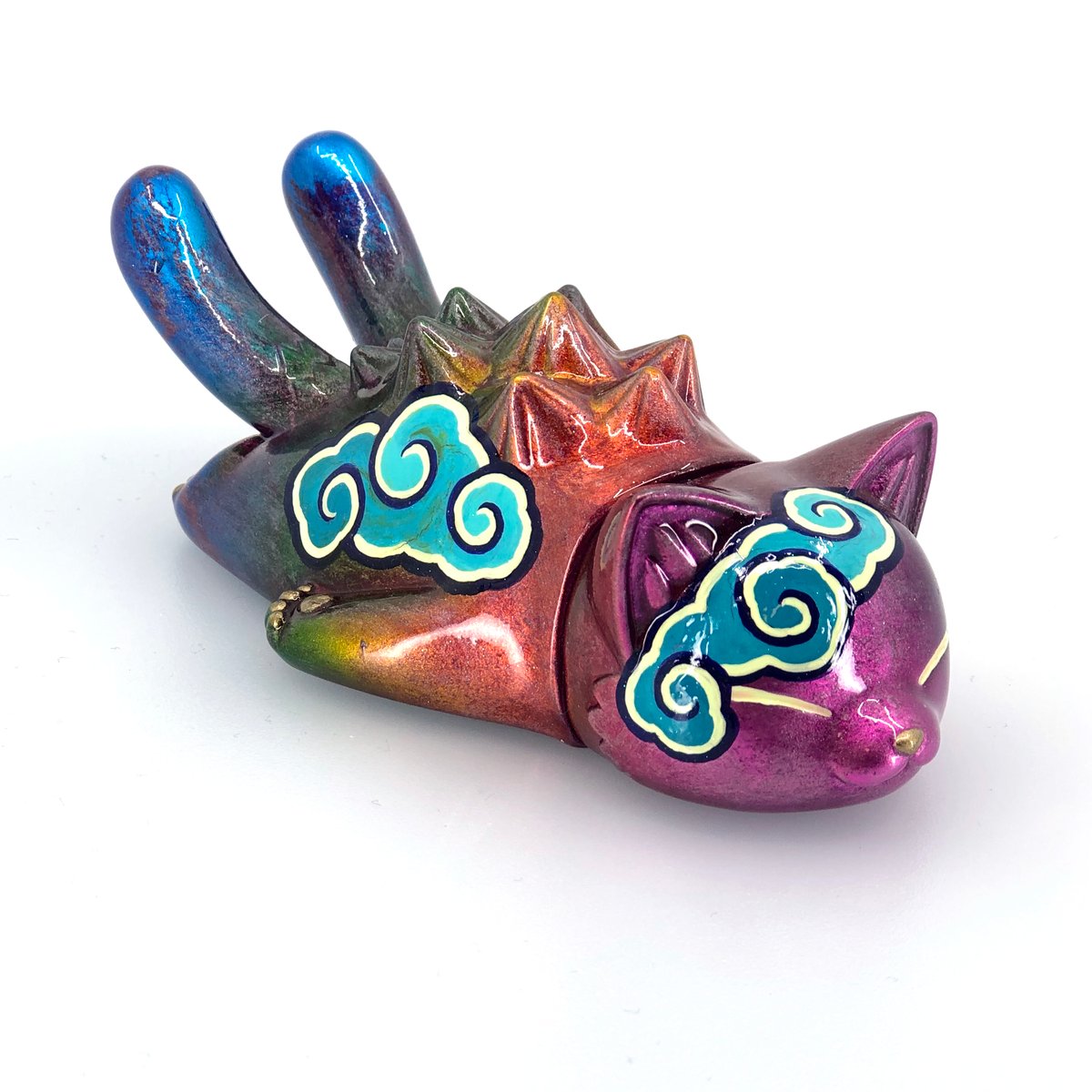 Image of Teal Clouds Sleeping Negora