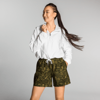 Image 5 of Forest Camo Unisex Athletic Shorts