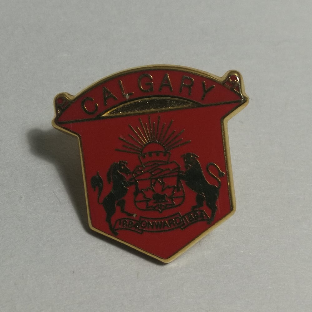 Image of Calgary Coat of Arms Pin