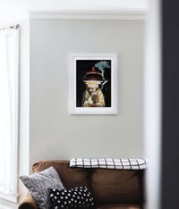 Image 3 of Artprint / giclée / kunsttryk / "Miraklet under min lampe II"