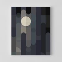Image 3 of Lunar Elements Canvas Print