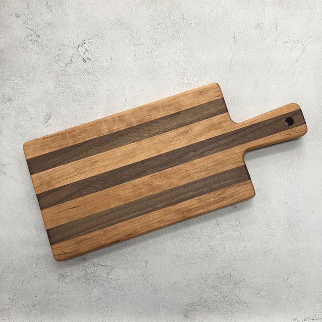 Walnut and cherry cutting board | Endle Home Goods