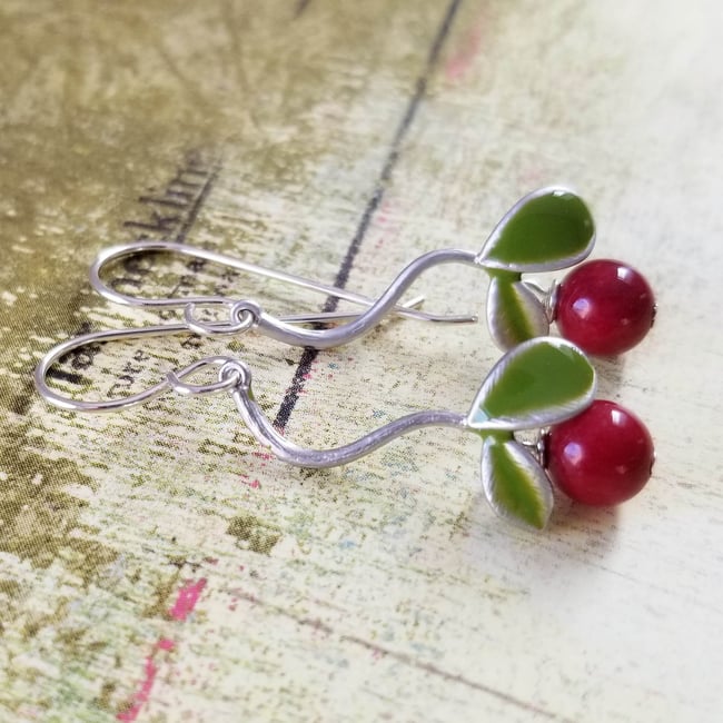 Cheery Cherry Earrings