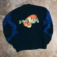 Image 1 of Original 1996 Space Jam Warner Bros Varsity Jacket.