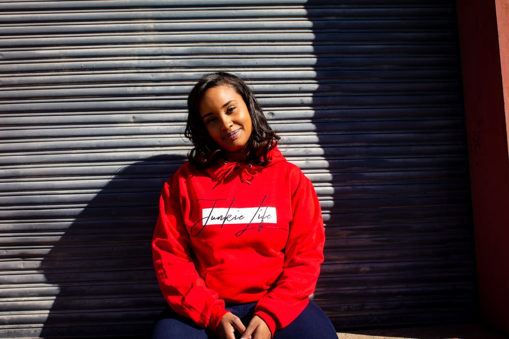 Image of Fleece Pullover Hoodie - True Red