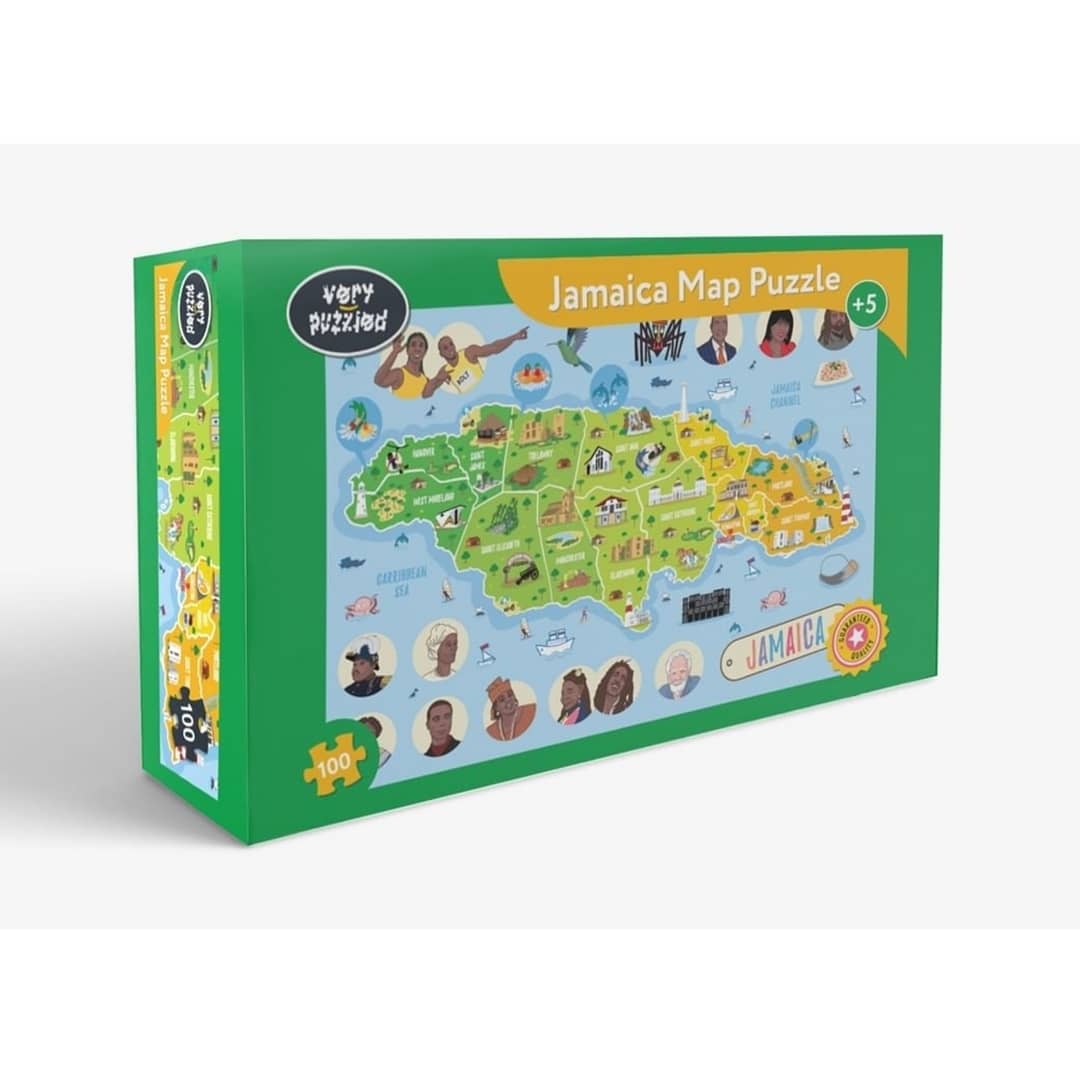 Image of Jamaican Map Puzzle