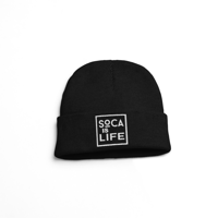 Image 1 of Soca Is Life Version 2 - Beanie Hat (Skully, Tuque)