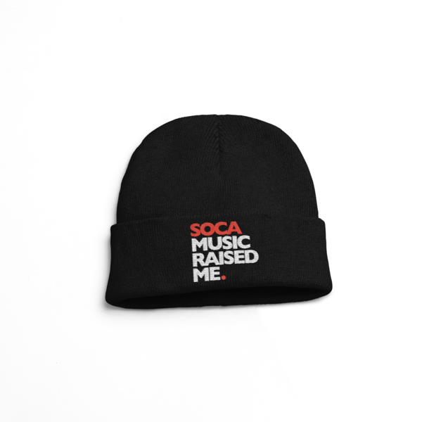 Image of Soca Music Raised Me - Beanie Hat (Skully, Tuque)
