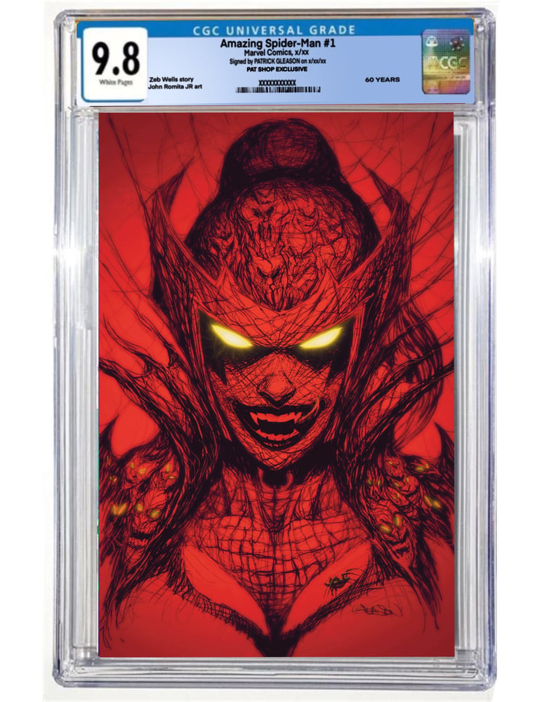 Image of LAST ONE! CGC 9.8 - AMAZING SPIDER-MAN #1 - QUEEN GOBLIN- GLEASON WEB-HEAD- VIRGIN EDITION 