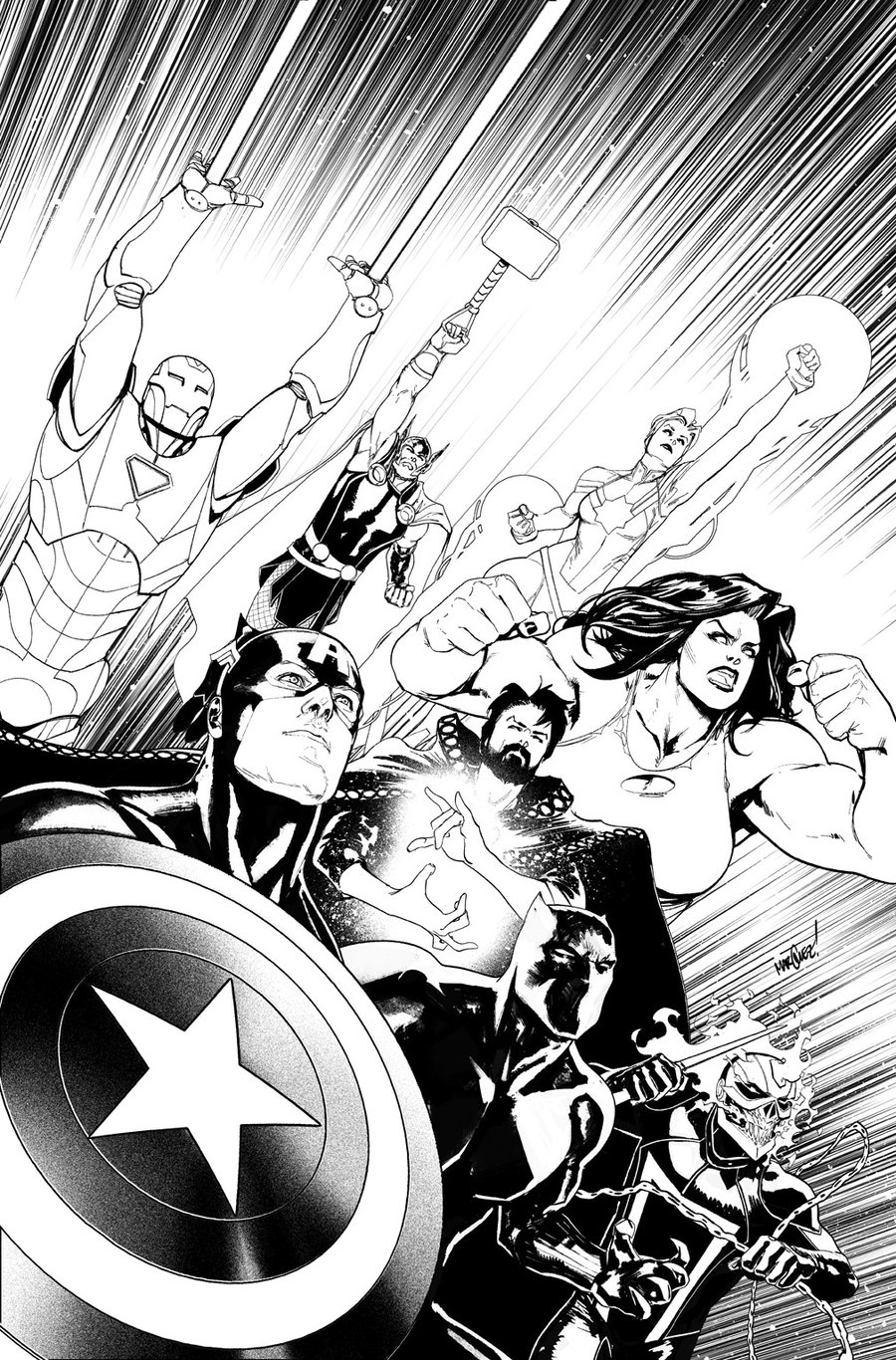 Image of AVENGERS #2 VARIANT COVER