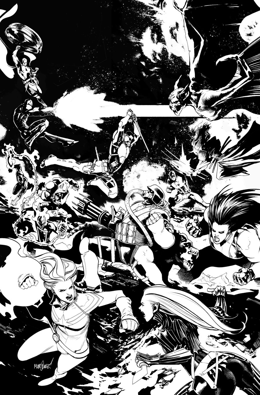 Image of AVENGERS #17 COVER ARTIST'S PROOF