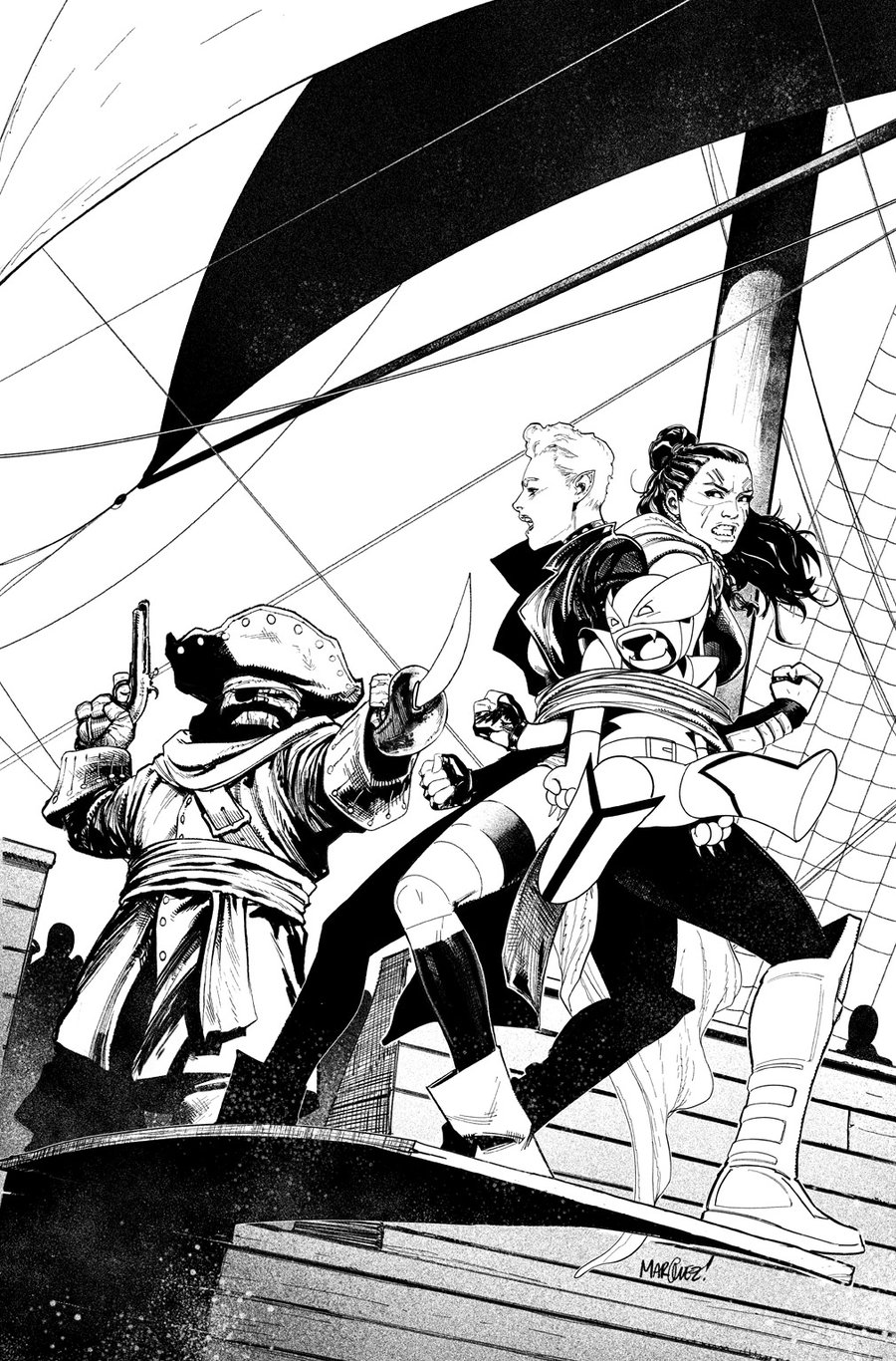 Image of EXILES #4 COVER ARTIST'S PROOF
