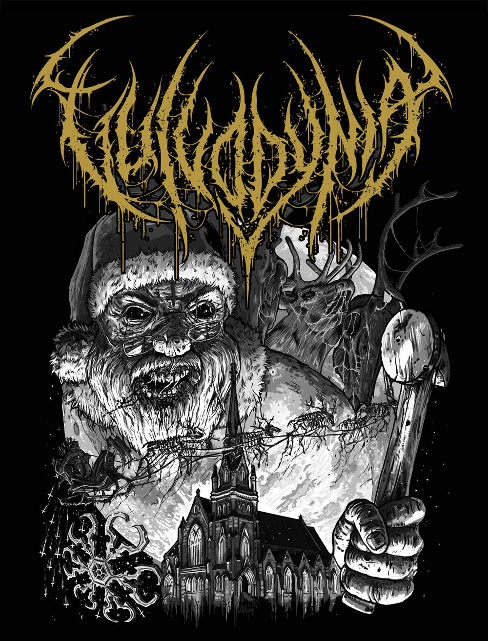 VULVODYNIA - SLAMta - Tshirt - GOLD
