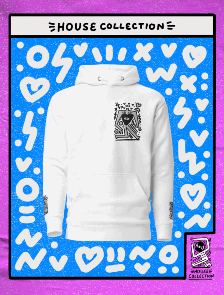 House collection White Hoodie 