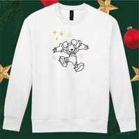 Mickey outline Christmas