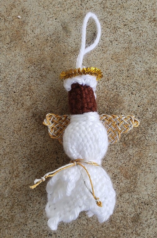 Image of Angel, handwoven, Ornament, small