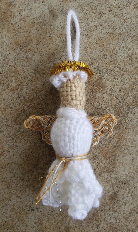 Image of Angel, handwoven, Ornament, small