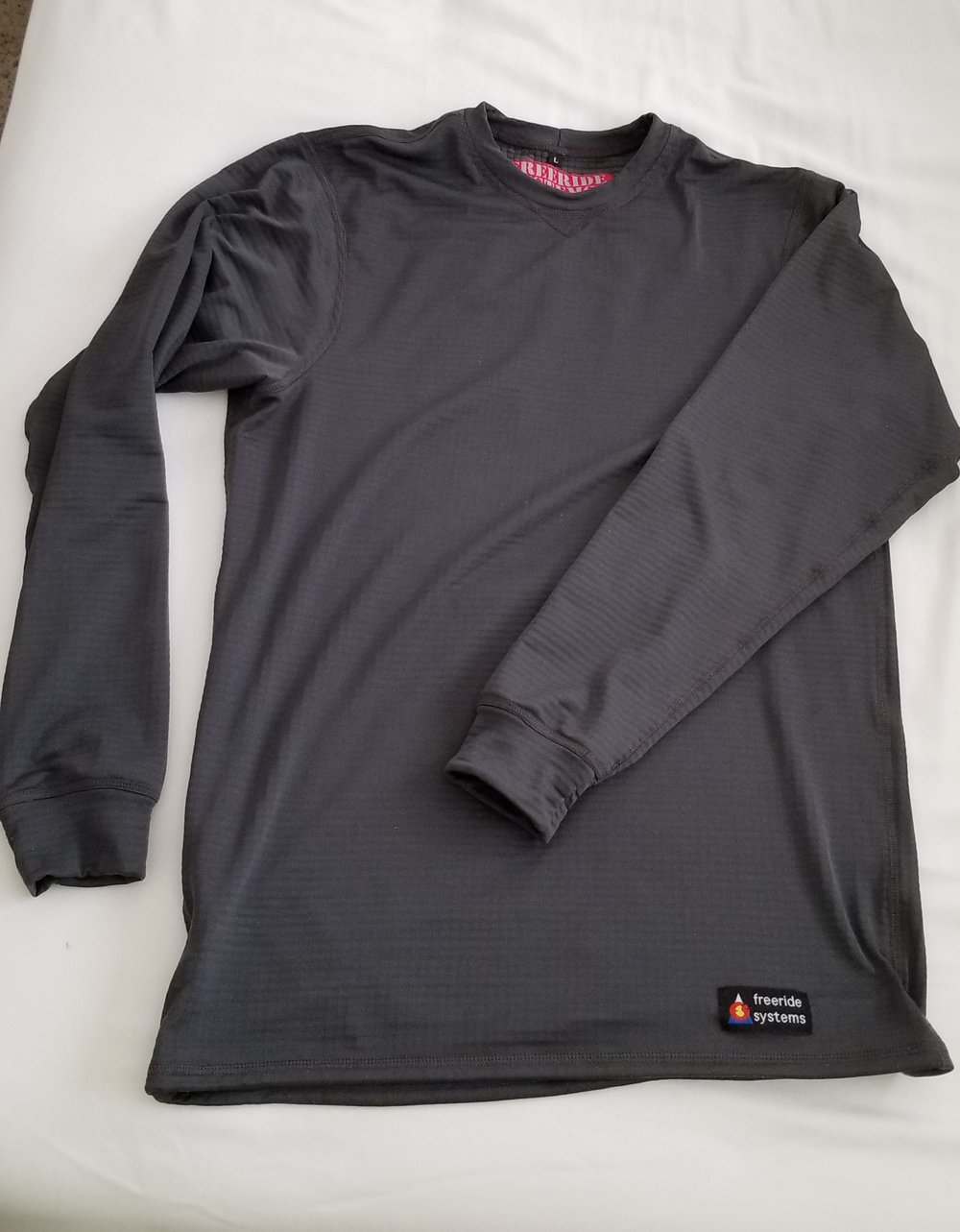 Image of 4 Colors Base Layer Polartec Power Grid Long Sleeve Shirt Made in Colorado