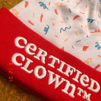 Image 2 of Certified Clown Beanie 