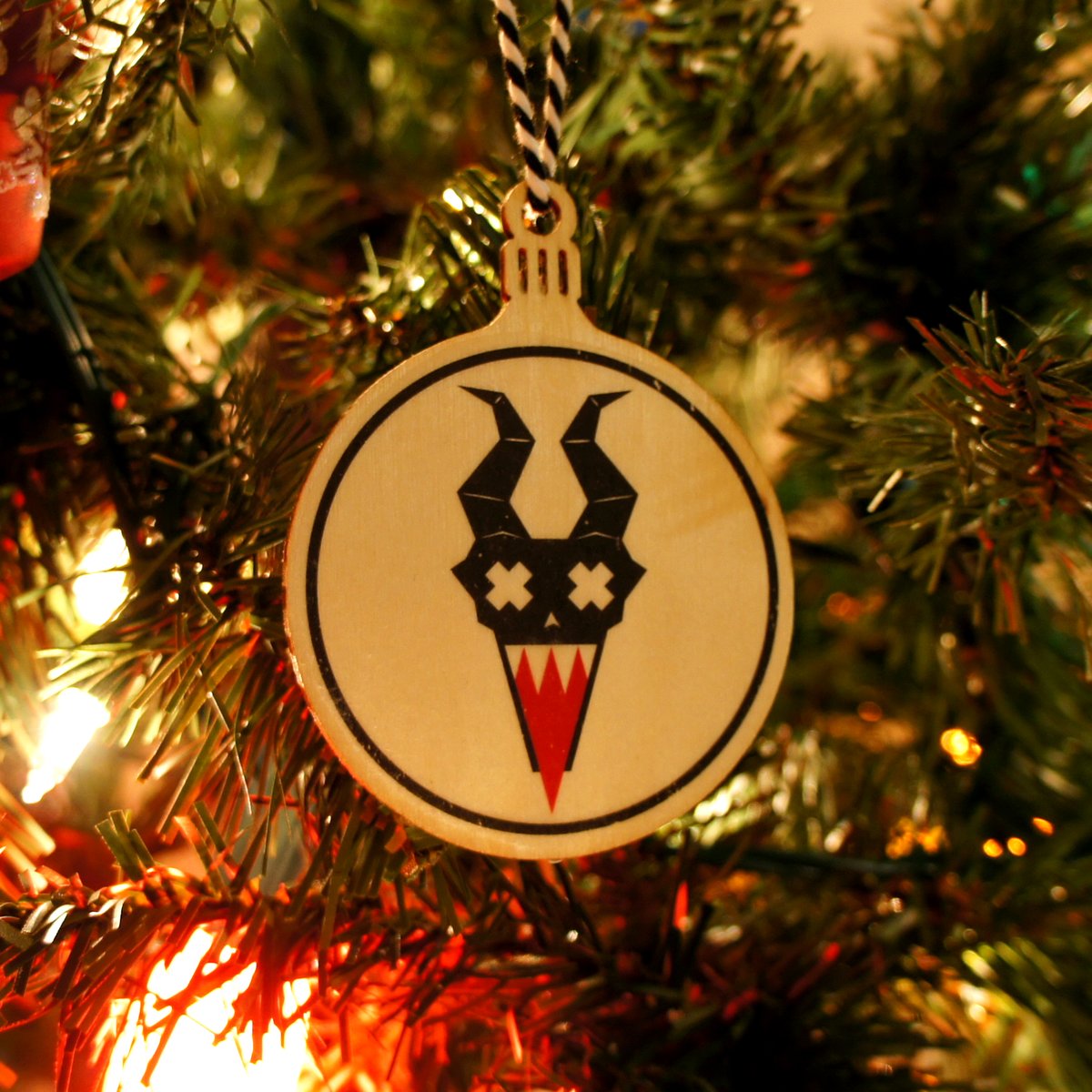 Krampus Ornament Dead Disco