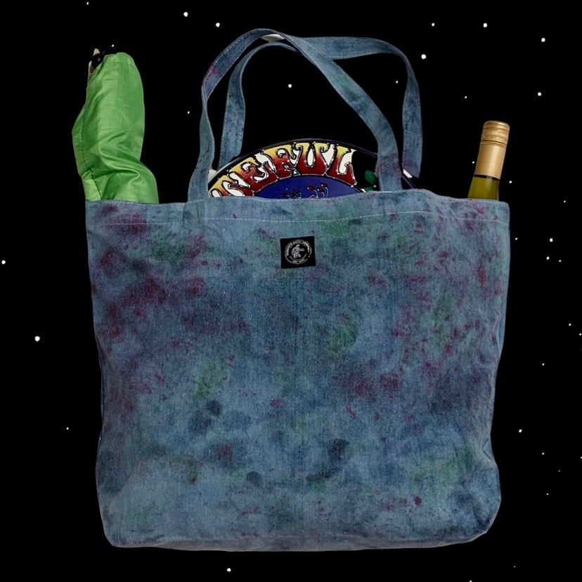 Image of 100% Hemp Tote Bag - Desert Rose