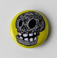 Skull 1" button