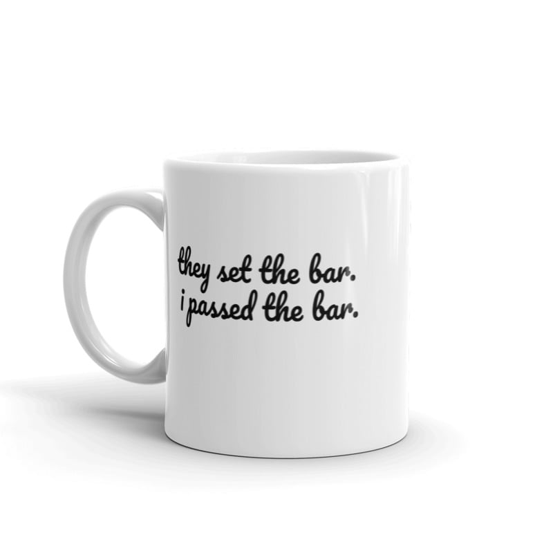 Image of Lawyer Bae™ Bar Set, Bar Passed 11oz. Mug 