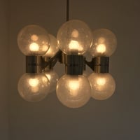 Image 5 of 10 Light Pulegoso Glass Chandelier