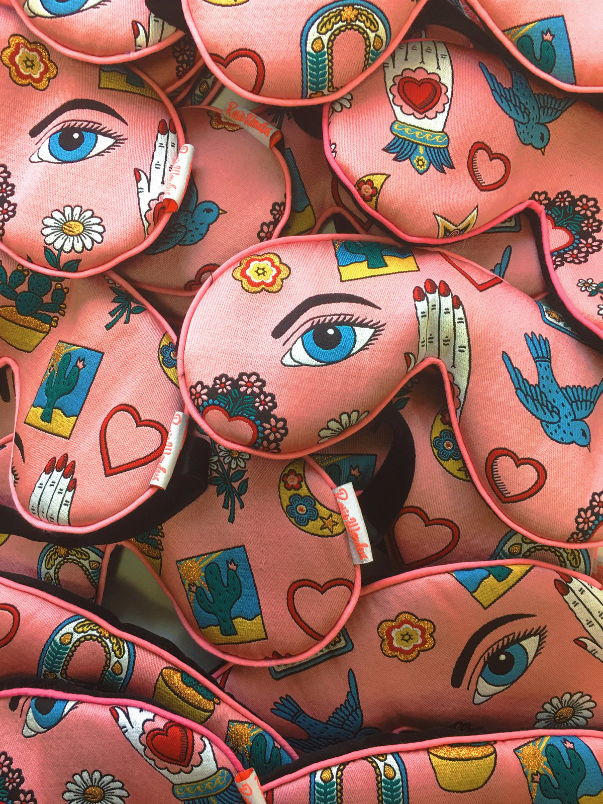 Mexico Woven Eye Sleep Mask as featured in Grazia 