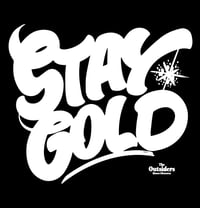 Image 1 of Stay Gold by Brooklyn Artist Peter Paid