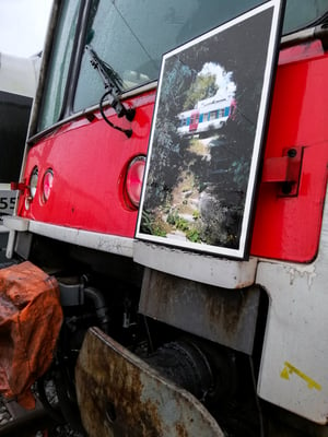 Image of ROUGE ET BLEU, PARIS BANLIEUE - ROUGE BARBE