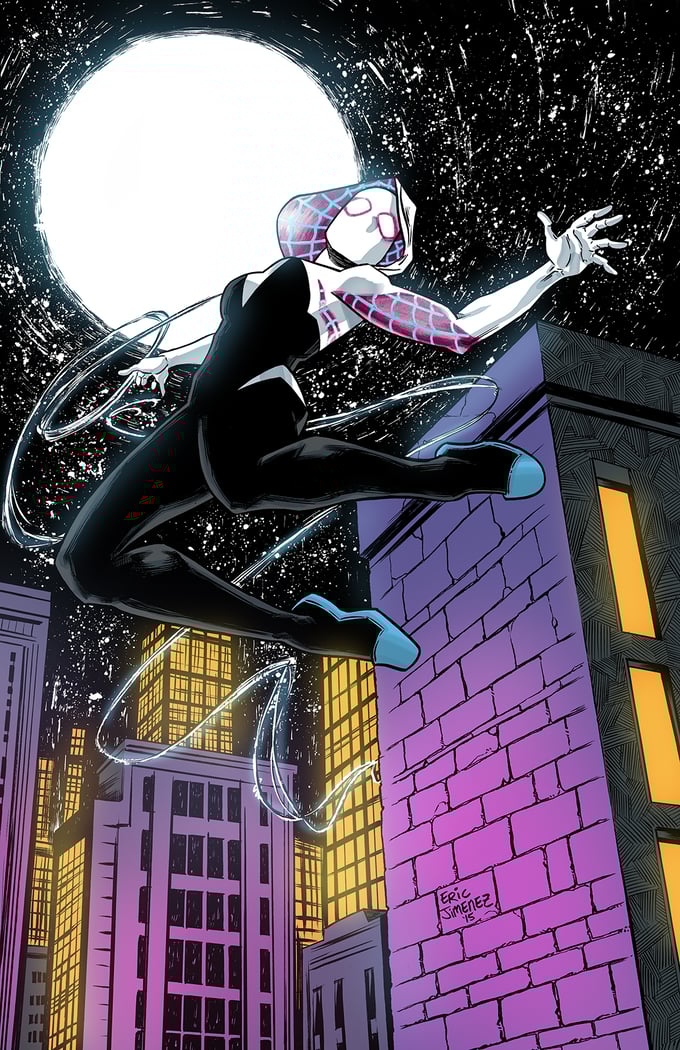 Image of Spider-Gwen Fine Art Print